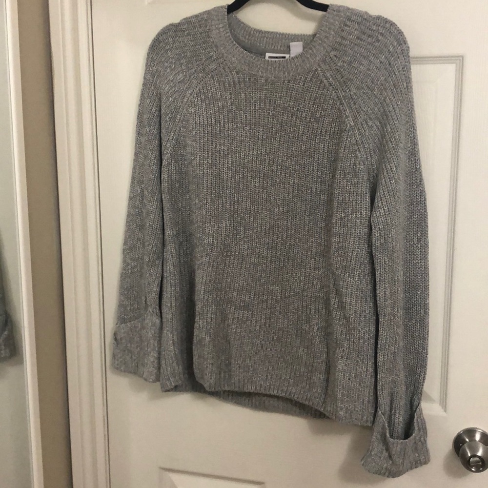 Noisy May grey heathered knit.